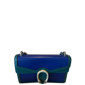 Gucci Meium Dionysus Calfskin Blue Green