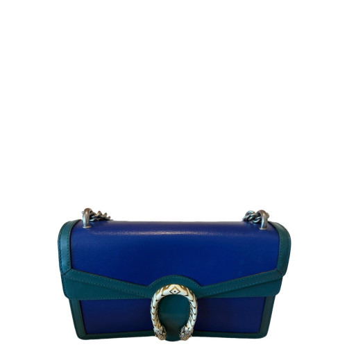 Gucci Meium Dionysus Calfskin Blue Green