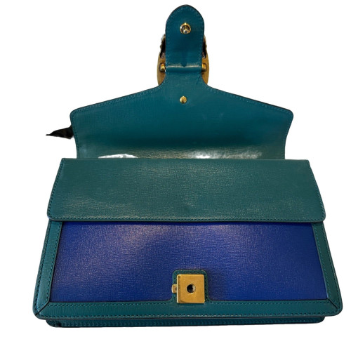 Gucci Meium Dionysus Calfskin Blue Green