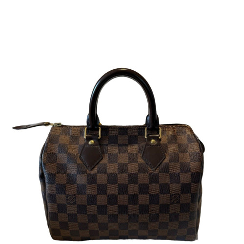 Louis Vuitton Speedy 25 Damier Ebene Brown