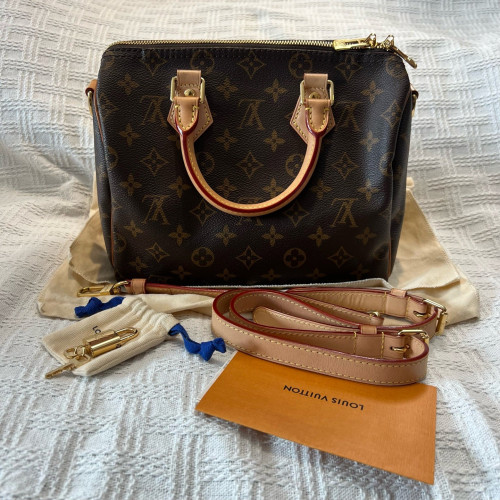 Louis Vuitton Speedy Bandouliere 25 Monogram Brown