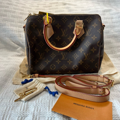 Louis Vuitton Speedy Bandouliere 25 Monogram Brown