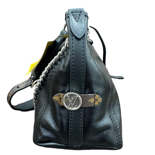 Louis Vuitton Carryall BB Monogram Calfskin Black Brown