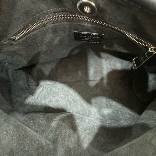 Louis Vuitton Carryall BB Monogram Calfskin Black Brown