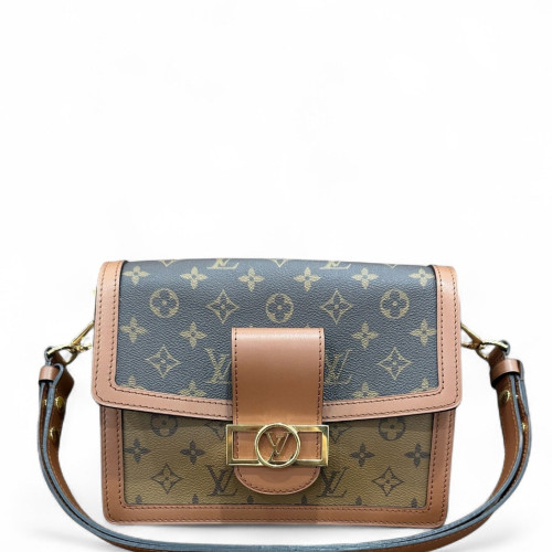 Louis Vuitton Dauphine MM Reverse Monogram Brown