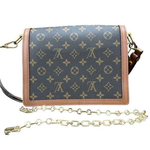 Louis Vuitton Dauphine MM Reverse Monogram Brown