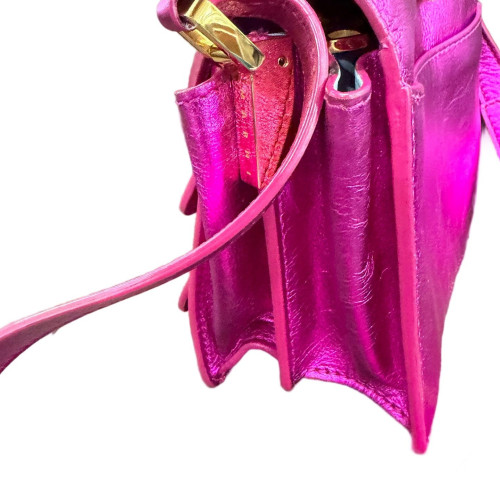 Marni Crossbody Bag Calfskin Purple
