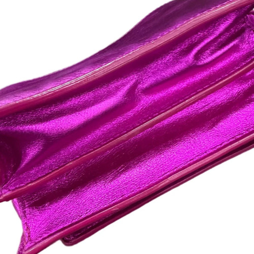 Marni Crossbody Bag Calfskin Purple