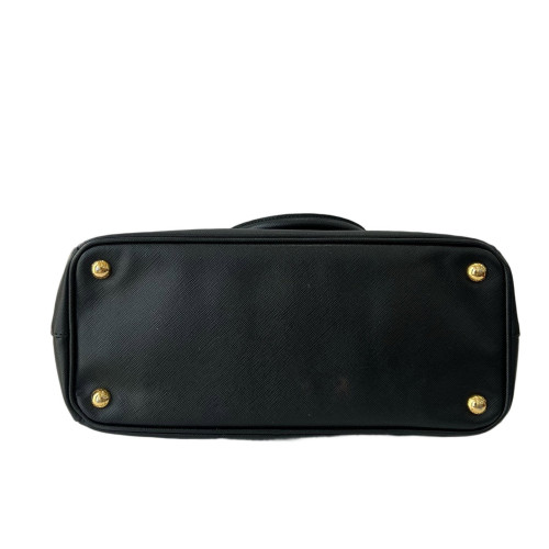 Prada Two-Way Bag Saffiano Calfskin Black