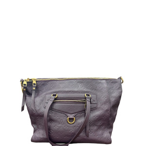 Louis Vuitton Tote Bag Monogram Empreinte Purple