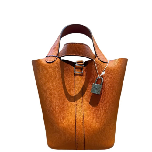 Hermes Picotin 18 Epsom 9J Feu Orange