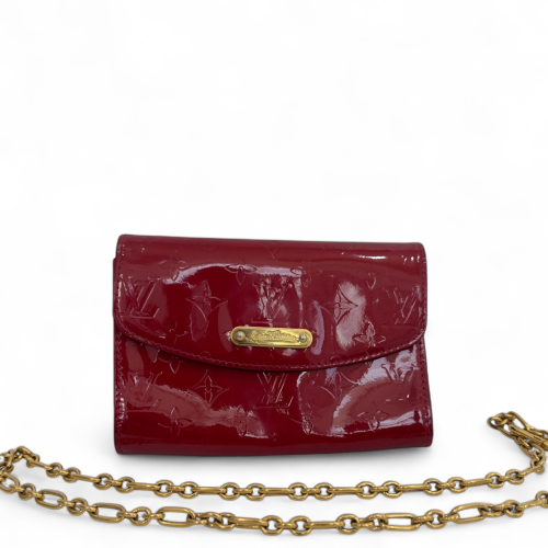 Louis Vuitton Shoulder Bag Vernis Red