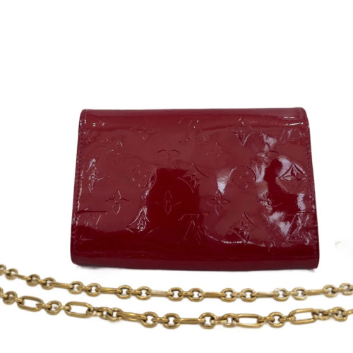 Louis Vuitton Shoulder Bag Vernis Red