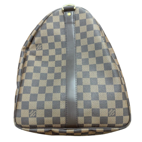 Louis Vuitton Keepall Bandouliere 55 Damier Ebene Brown