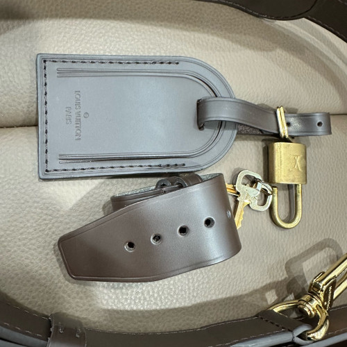 Louis Vuitton Keepall Bandouliere 55 Damier Ebene Brown
