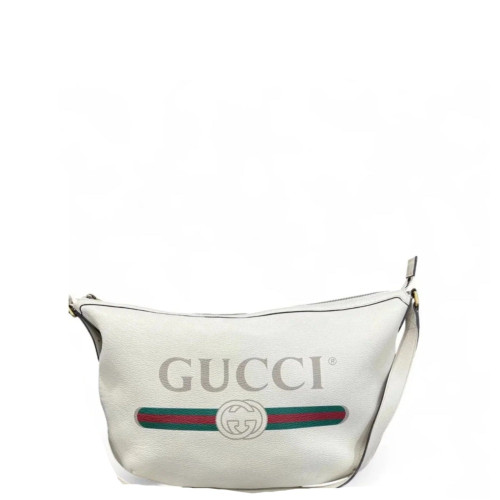 Gucci Shoulder Bag Calfskin White