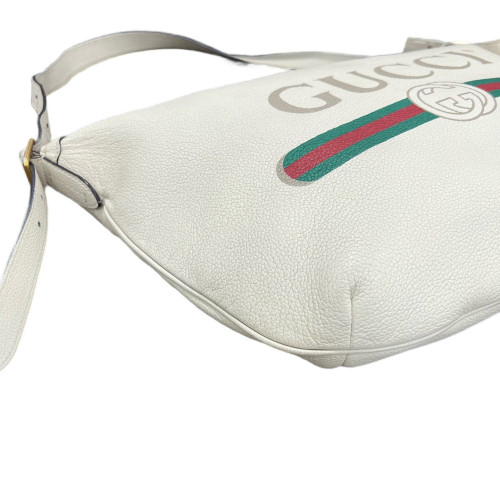 Gucci Shoulder Bag Calfskin White