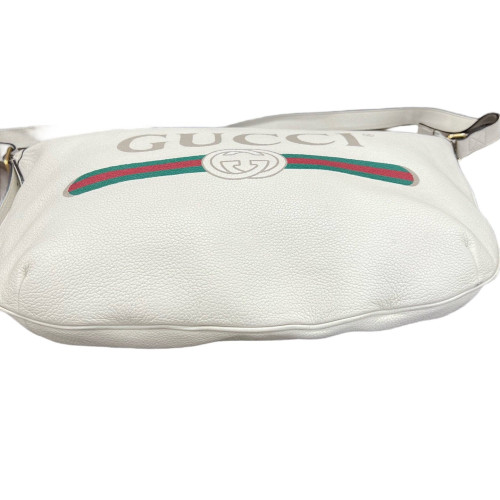 Gucci Shoulder Bag Calfskin White