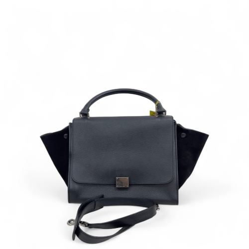 Celine Small Trapeze Calfskin Black