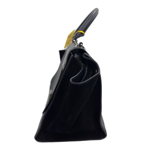 Celine Small Trapeze Calfskin Black