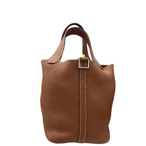Hermes Picotin 18 Taurillon Clemence 37 Gold