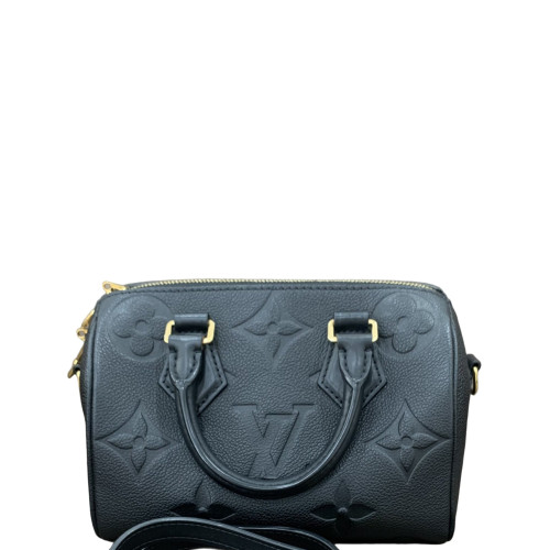 Louis Vuitton Speedy Bandouliere 20 Monogram Empreinte Giant Black