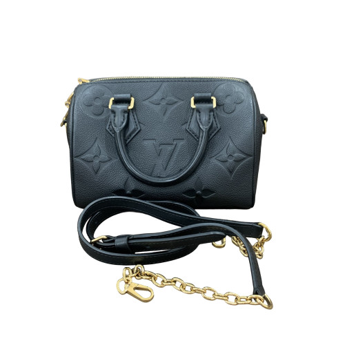 Louis Vuitton Speedy Bandouliere 20 Monogram Empreinte Giant Black