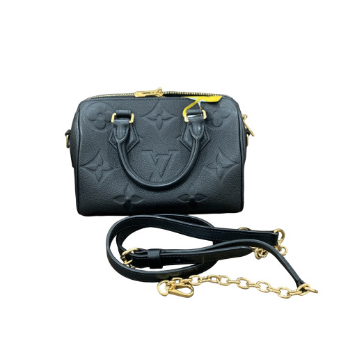 Louis Vuitton Speedy Bandouliere 20 Monogram Empreinte Giant Black