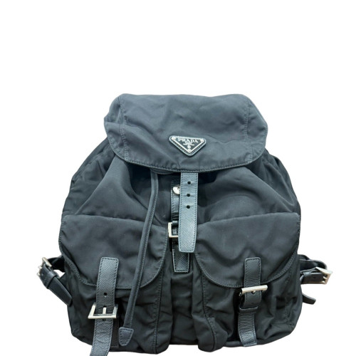 Prada New Vela Backpack Re Nylon Black