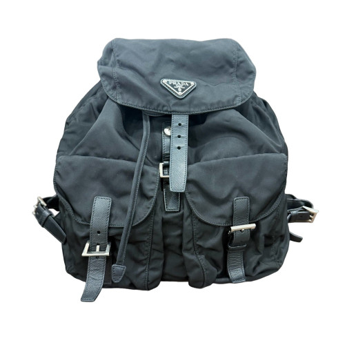 Prada New Vela Backpack Re Nylon Black
