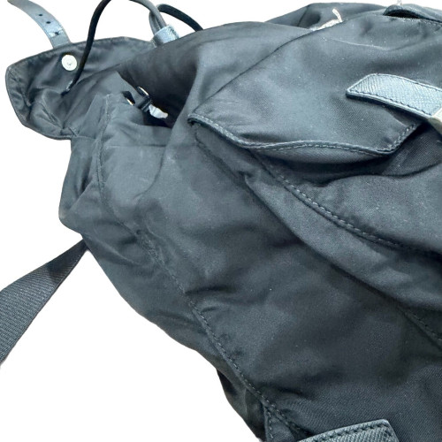 Prada New Vela Backpack Re Nylon Black
