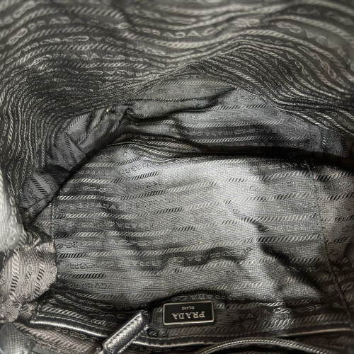 Prada New Vela Backpack Re Nylon Black