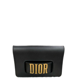 Dior Clutch Calfskin Black