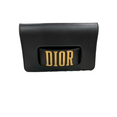 Dior Clutch Calfskin Black