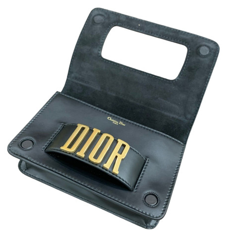 Dior Clutch Calfskin Black