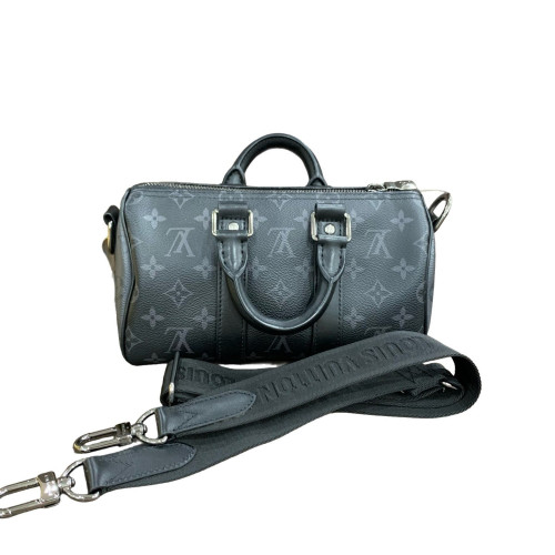 Louis Vuitton Keepall 25 Monogram Black Louis Vuitton Keepall 25 Monogram Black