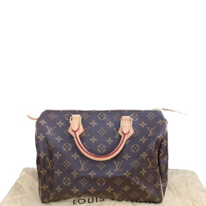 Louis Vuitton Speedy 30 Monogram Brown Louis Vuitton Speedy 30 Monogram Brown