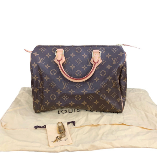 Louis Vuitton Speedy 30 Monogram Brown Louis Vuitton Speedy 30 Monogram Brown