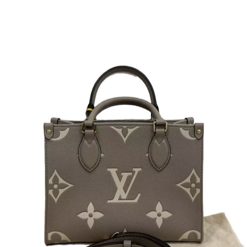 Louis Vuitton Onthego PM Calfskin Monogram Giant Marmo