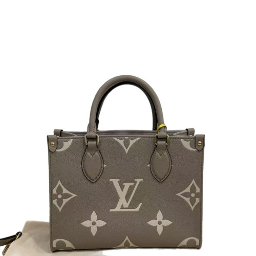 Louis Vuitton Onthego PM Calfskin Monogram Giant Marmo