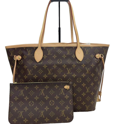 Louis Vuitton Neverfull MM Monogram Brown Louis Vuitton Neverfull MM Monogram Brown