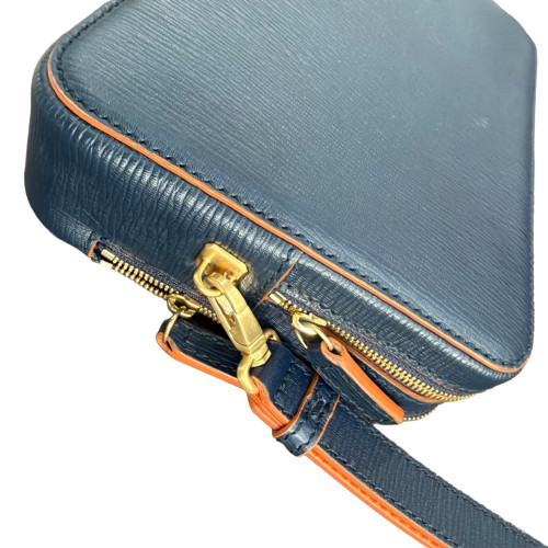Salvatore Ferragamo Clutch Calfskin Blue