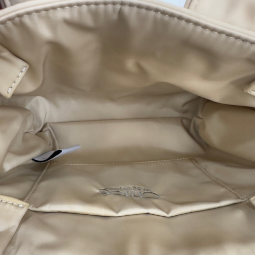 Chloe Tote Bag Nylon Beige Grey