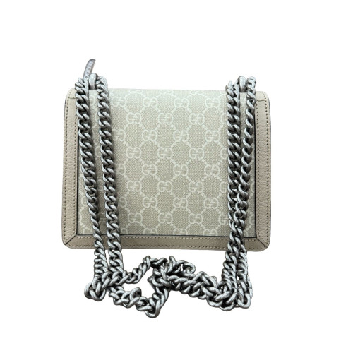 Gucci Mini Dionysus GG Supreme Monogram Beige Mystic White