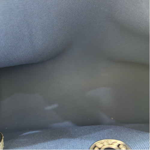 Hermes Herbag 31 Toile Vache Hunter 7U Navy Blue
