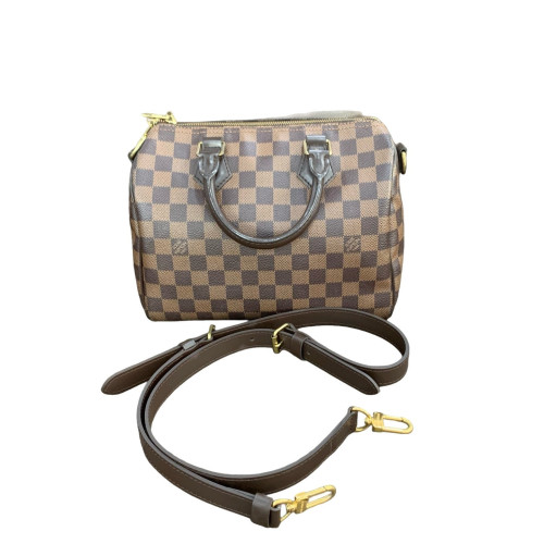 Louis Vuitton Speedy Bandouliere 25 Damier Ebene Brown Louis Vuitton Speedy Bandouliere 25 Damier Ebene Brown