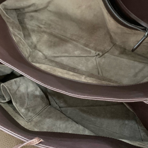 Bottega Veneta Tote Bag Lambskin Intrecciato Brown