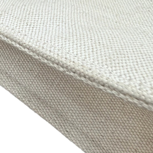 Moynat Clutch Canvas Calfskin White Pink Moynat Clutch Canvas Calfskin White Pink