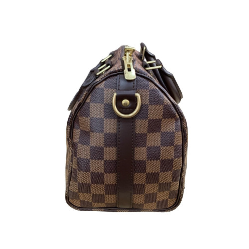 Louis Vuitton Speedy Bandouliere 25 Damier Ebene Brown