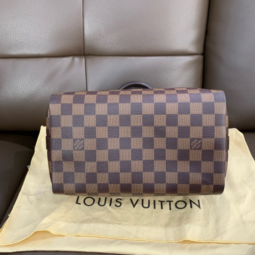 Louis Vuitton Speedy Bandouliere 25 Damier Ebene Brown